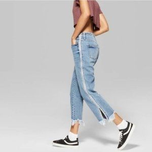 WILD FABLE Side Zip High-Rise Ankle Jeans, Size 0